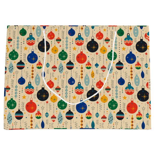 Festive Retro Vintage julprydnader (Framsidan)