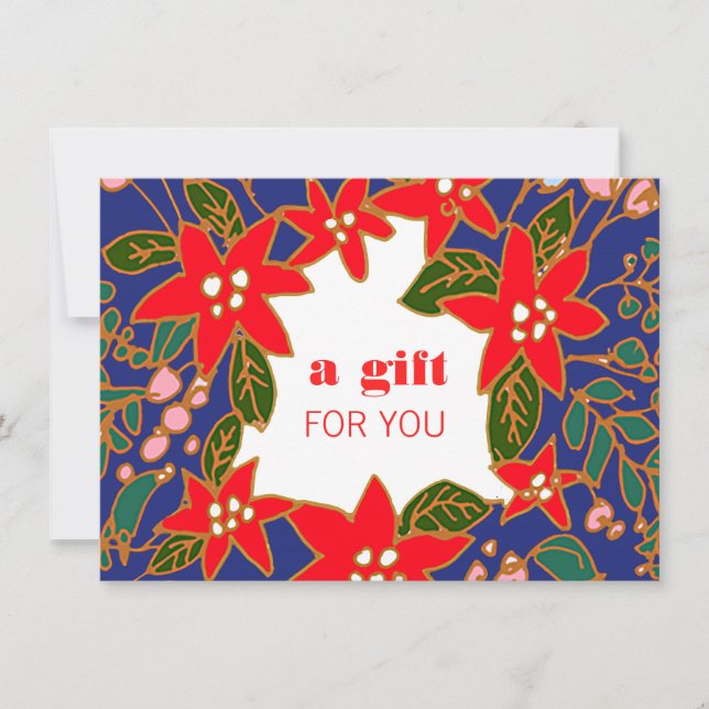 Festive Salon and Spa Helgdag Gift Certificate (Framsida)