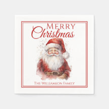 Festive Santa God jul