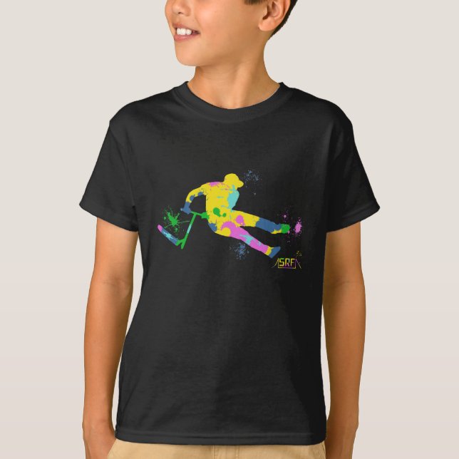 festive scooter t-shirt (Framsida)