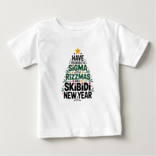"Festive Sigma Rizzmas Träd Design" T Shirt