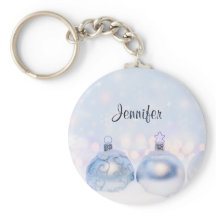 Festive Silver jul Bollar på Snö