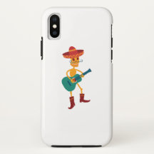 Festive Skeleton Guitar Player