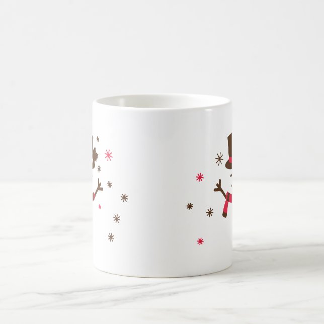 Festive Snögubbe Cheer Kaffemugg (Center)