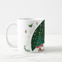 "Festive Snögubbe jul Mugg - Mysigt vinterdesign