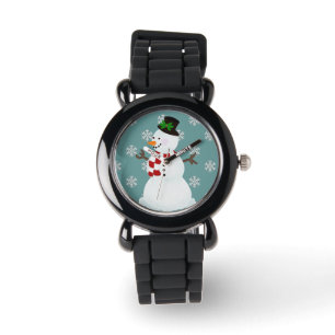 Festive Snögubbe Watch Armbandsur