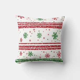 Festive Snowflake Rand Kudde