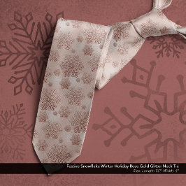 Festive Snowflake Winter Helgdag Guld Glitter Slips