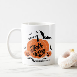 Festive Spooky Pumpkins Happy halloween Kaffemugg