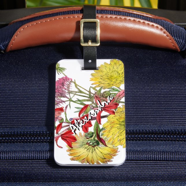 Festive Sring Blommigt Gifts Bagagebricka (Framsida Insitu 2)