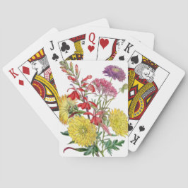 Festive Sring Blommigt Gifts Spelkort