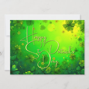Festive St. Patrick's Day Hälsning