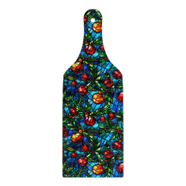 Festive Stain Glass Window Patterned Kitchen/Pub (Framsidan)