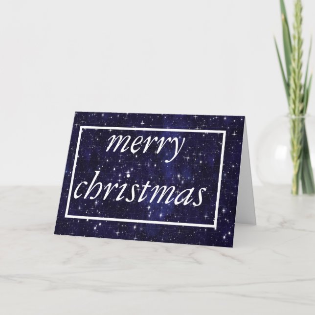 Festive Stars Card Helgkort (Framsida)