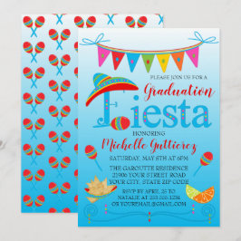 Festive Studenten Fiesta-inbjudan Inbjudningar