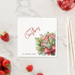 Festive Sweet Polkagrisar God jul Pappersservett