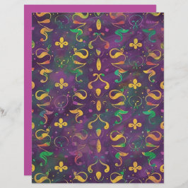 Festive Swirls Scrapbook Papper
