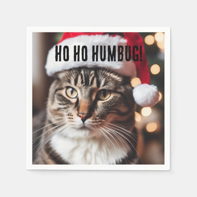 Festive Tabby Pappersservett (Framsidan)