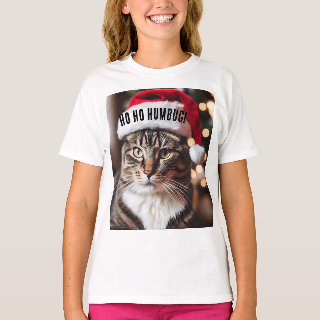 Festive Tabby T Shirt (Framsida)