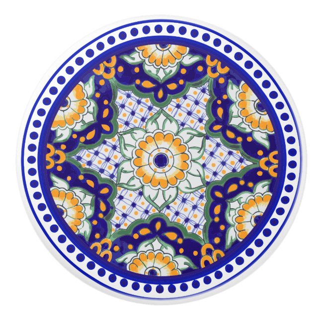 Festive Talavera Ocho Knopp (Framsidan)