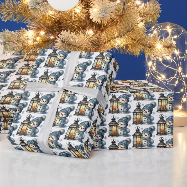 Festive Tiad-jul snögubbe Presentpapper (Helgdagar)