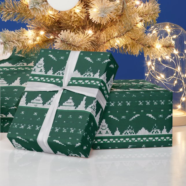 Festive tippig ful julgosare party presentpapper (Helgdagar)