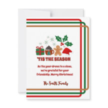 Festive 'Tis' säsong julkort