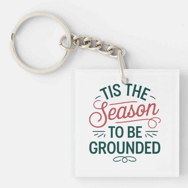 Festive "Tis the Season to be ground" anpassa (Framsidan)