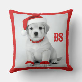 Festive valp i julklumpar - Helgdag Vibes Kudde