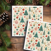 Festive Winter Helgdagar Mönster