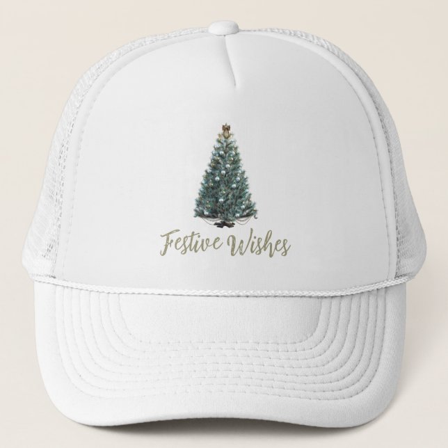 Festive Wishes. Christmas tree design Keps (Framsida)
