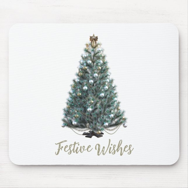 Festive Wishes. Christmas tree design Musmatta (Framsidan)