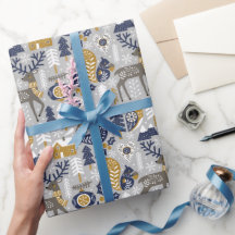 Festive Woodland Animals Skandi jul