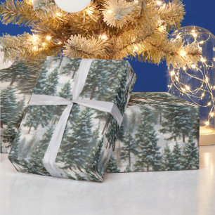 Festive Wrapping Papper för vackert skotsk Gräs Tr Presentpapper