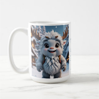 Festive Yeti Kaffemugg