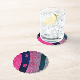 FESTIVT pappert underlägg I SUNSET EFTERGLOW