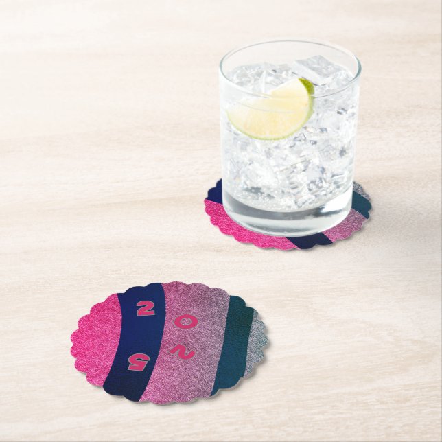 FESTIVT pappert underlägg I SUNSET EFTERGLOW (Insitu)