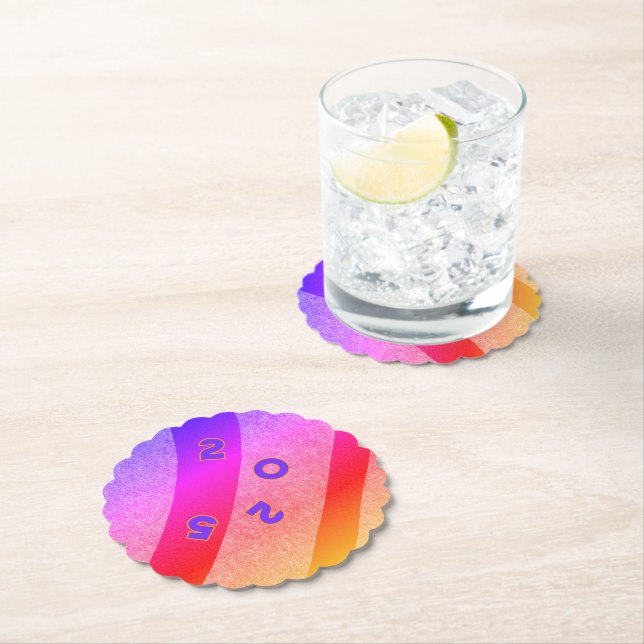 FESTIVT pappert underlägg I SUNSET PÅ BRAND Papper (Insitu)