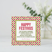 Festivus Holiday-kort 