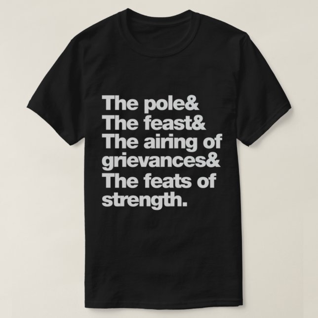 Festivus T Shirt (Design framsida)