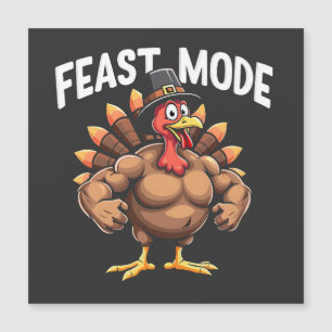 Festläge Roligt Thanksgiving Kalkon Fitness Måltid