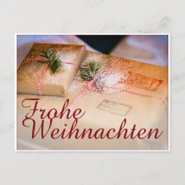 Festliche Geschenke als Weihnachtsmotiv Helg Vykort