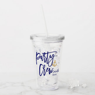 Festlig Besättning | Brudtärna med Marin Inriktnin Take Away Mugg