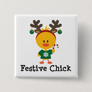 Festlig chick knapp