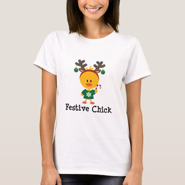 Festlig chick tee (Framsida)