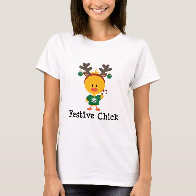 Festlig chick tee (Framsida)