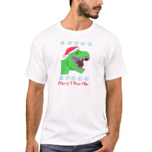 Festlig Dinosaur "glad för T-Rex-Mas" jul