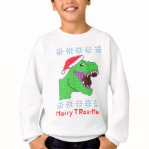 Festlig Dinosaur "glad för T-Rex-Mas" jul
