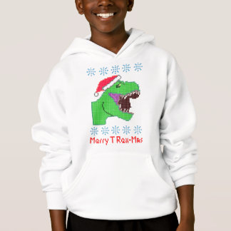Festlig Dinosaur "glad för T-Rex-Mas" jul Tee Shirt