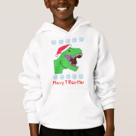 Festlig Dinosaur "glad för T-Rex-Mas" jul Tröja